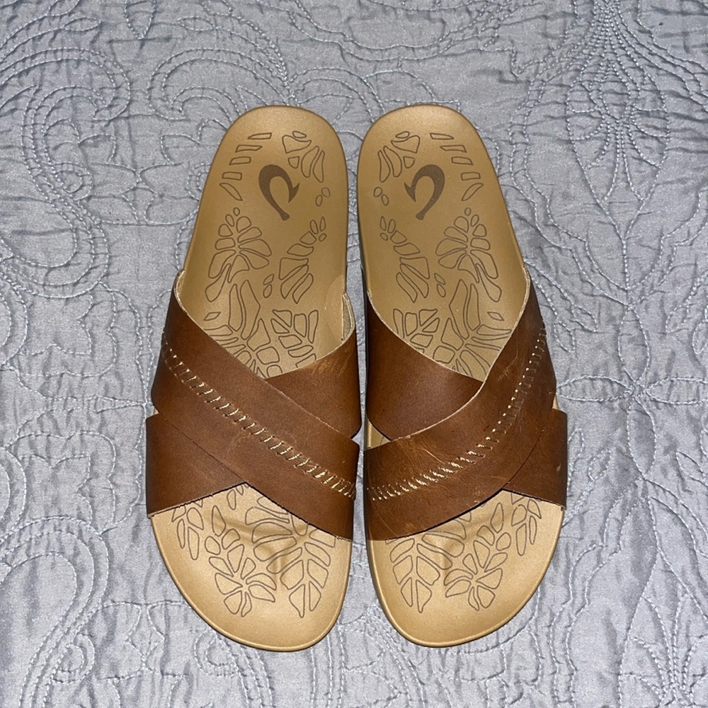 OluKai Brown Women's Sandals
